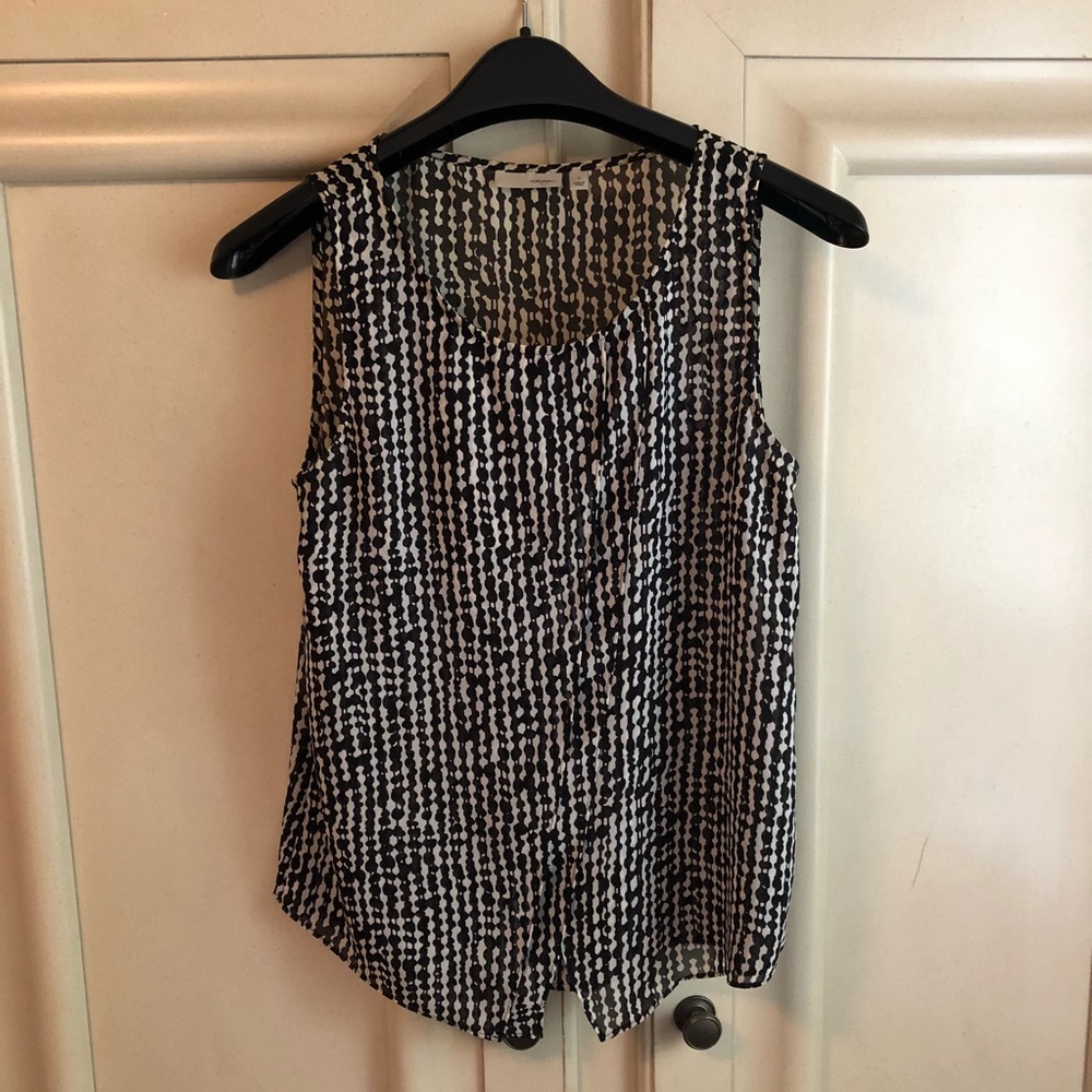 Nordstrom Halogen sleeveless patterned top